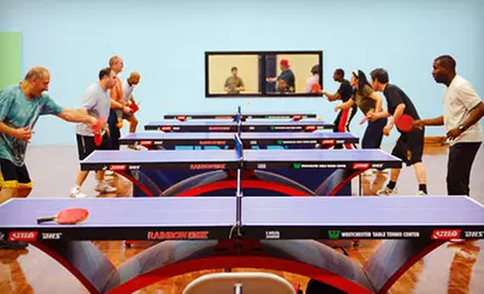 Day of Table Tennis for Two or Four at Westchester Table Tennis Center in Pleasantville - Primary Image
