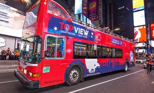 Up to $110 Off Night Bus Tour of NYC from TopView Sightseeing