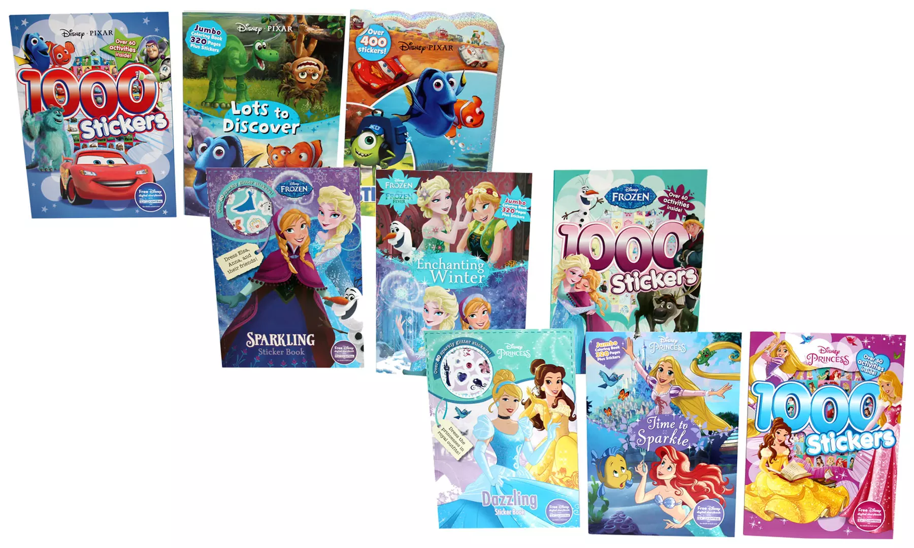 Disney Activity Book Sets (3-Pack) - Primary Image