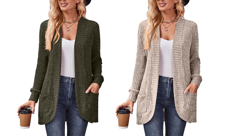 Image 9: Cardigan en tricot 