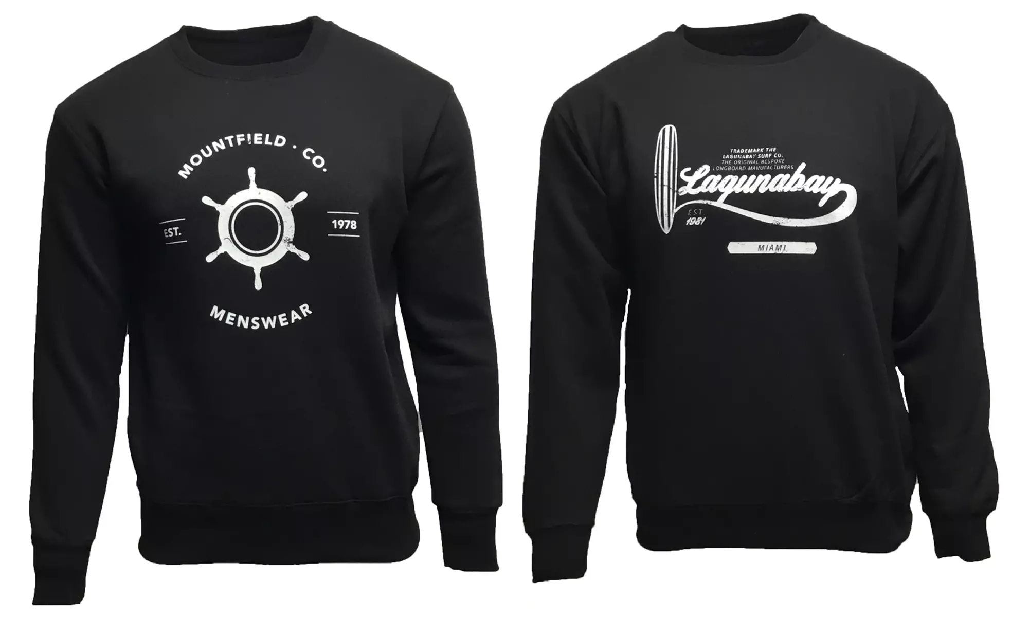 Pack de 2 Sweat-shirts pour Homme collection Avery - Second Medium