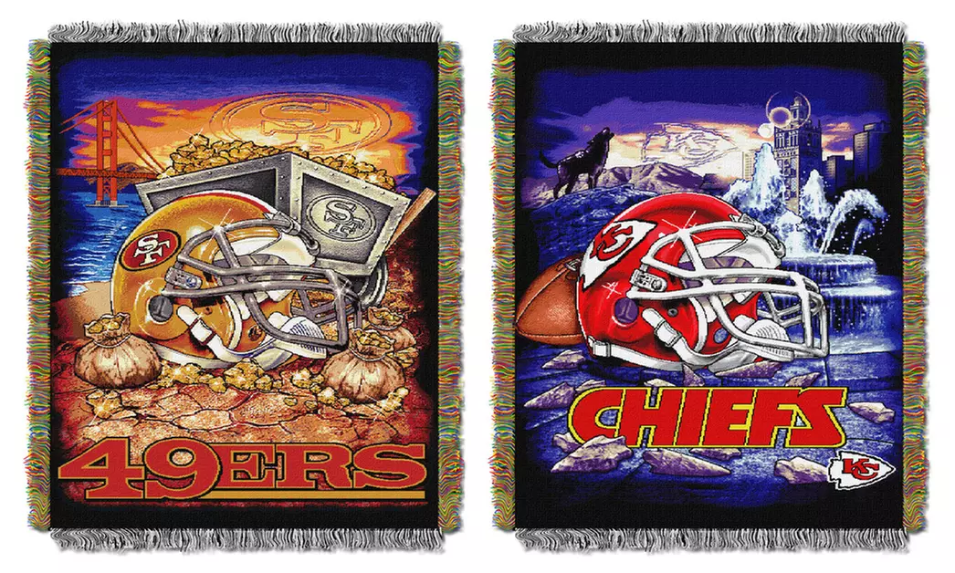 Northwest NFL Home Field Advantage 60" x 48" Woven Tapestry Throw Blanket - Primary Image