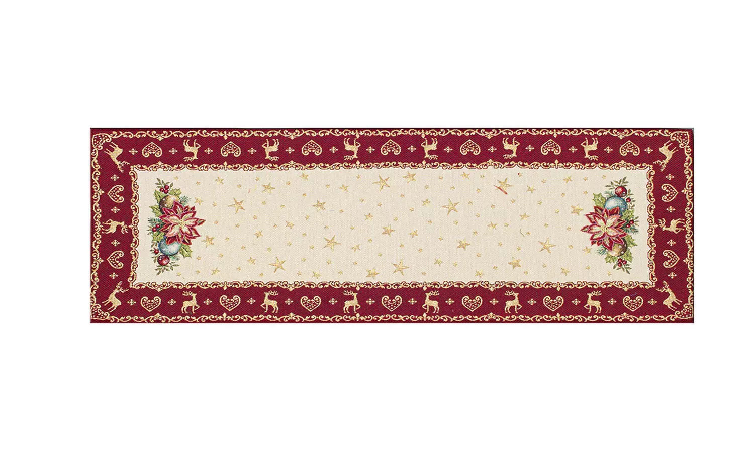 Centrotavola Natalizio in tessuto gobelin