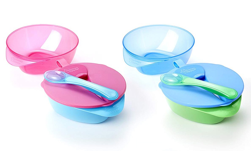 Image 10: Two Tommee Tippee Feeding Bowls