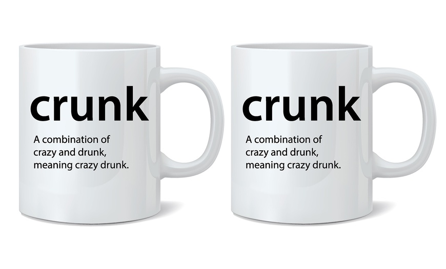 Image 11: One or Two Definition Novelty Mugs