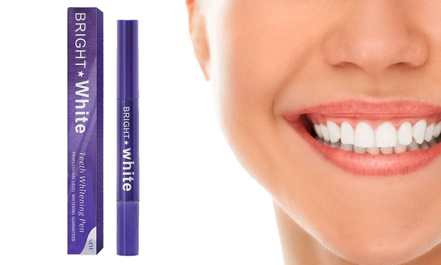 Image 1: Bright White Teeth Whitener Pen