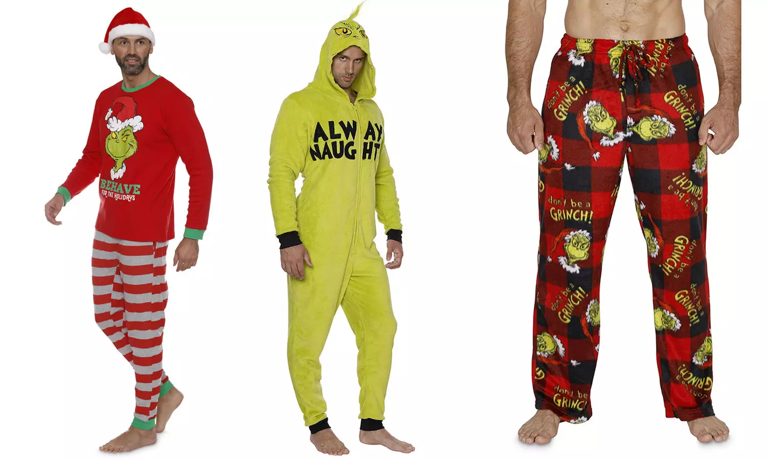Dr. Seuss Men's Pajama Bottoms, Sets, or Onesies - Primary Image