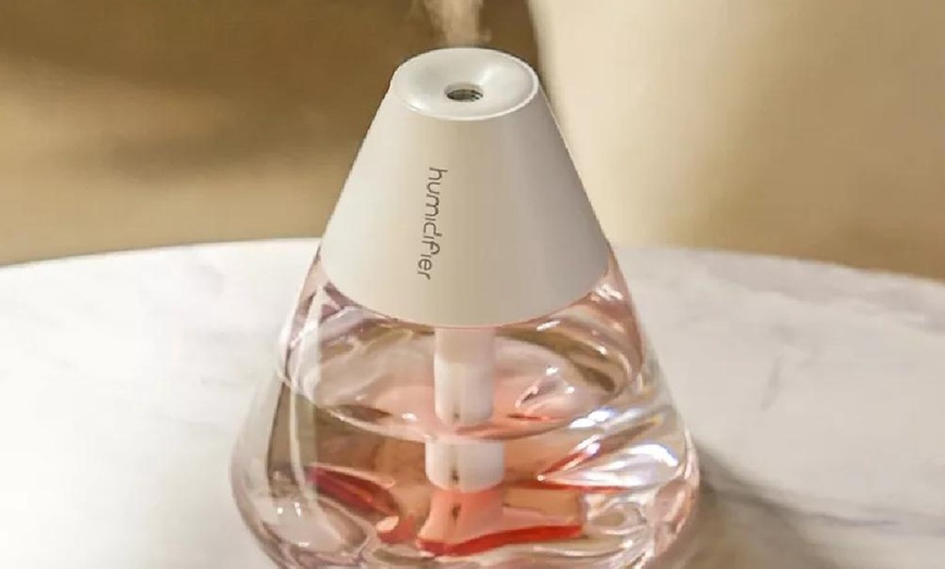 Image 10: Volcano Shaped Humidifier