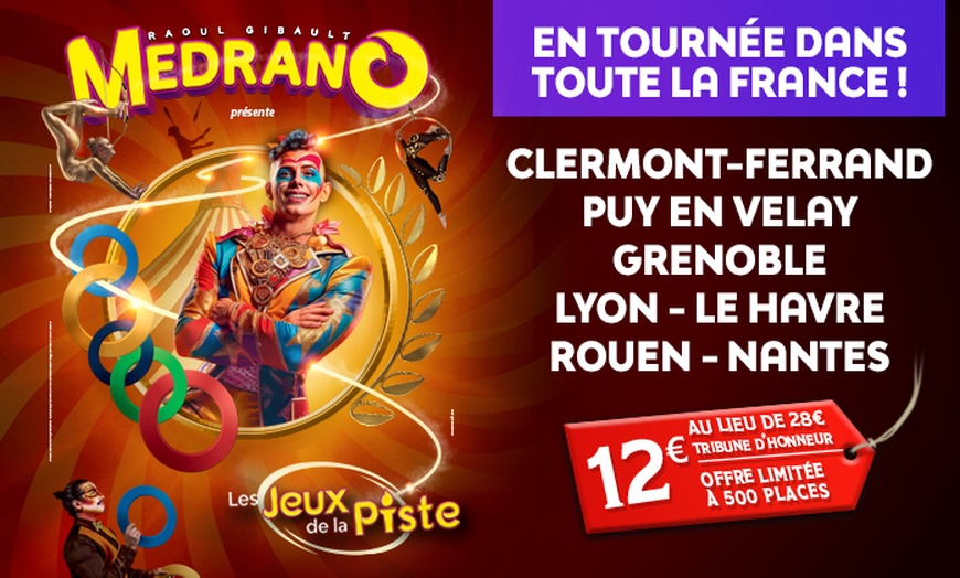 Image 1: Le Grand Cirque Medrano : Les jeux de la piste ! - Ville au choix