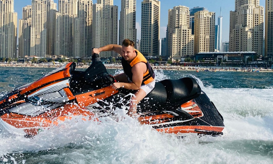 Image 3: 35 or 65-Minute Jet Ski Tour by Asfar Renting Boats and Cruise Ships