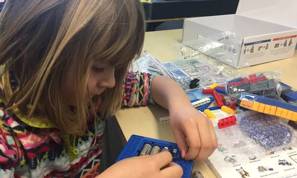 STEM Robot Kit for Kids with Live Online Robotics Class from Build-A-Robot K12 (Up to 38% Off) - Second Medium