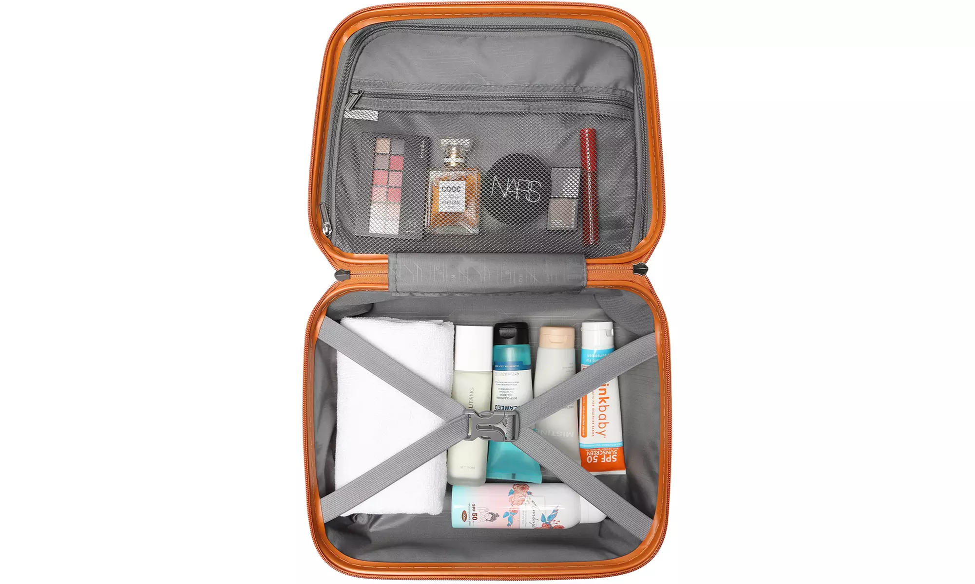 KONO One or Four Piece Hard Shell PP Suitcase With TSA Lock