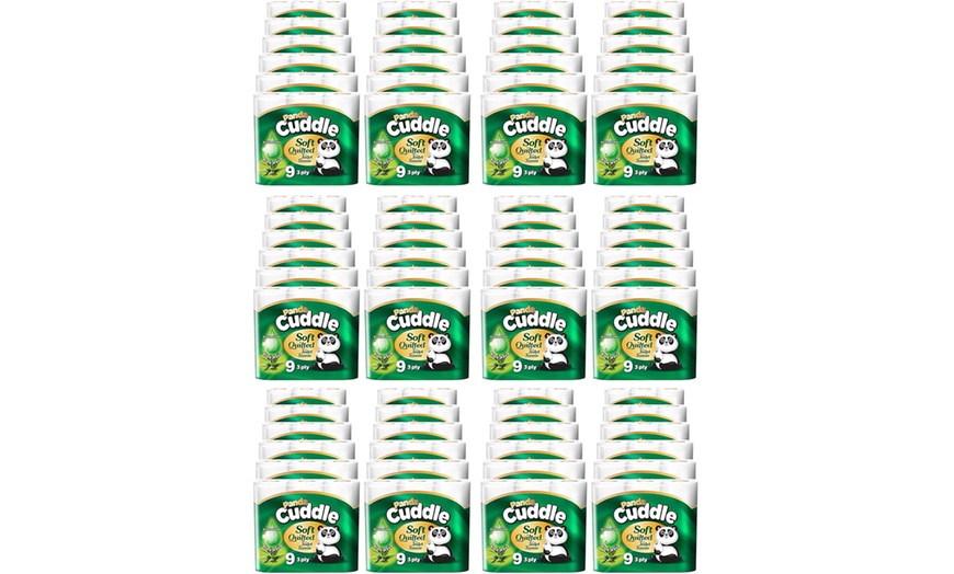 Image 6: Bulk Buy - Panda Cuddle Aloe Vera Quilted Toilet Roll