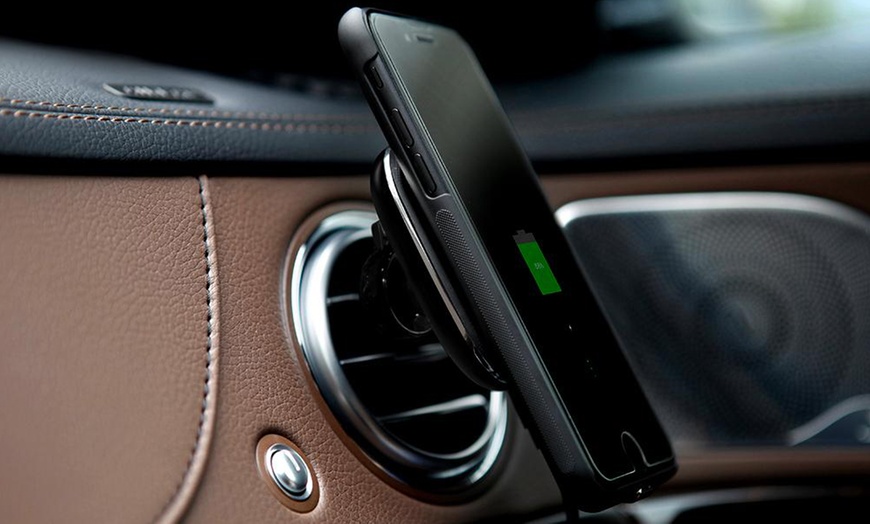 Image 3: Car Magnetic QI Wireless Charger