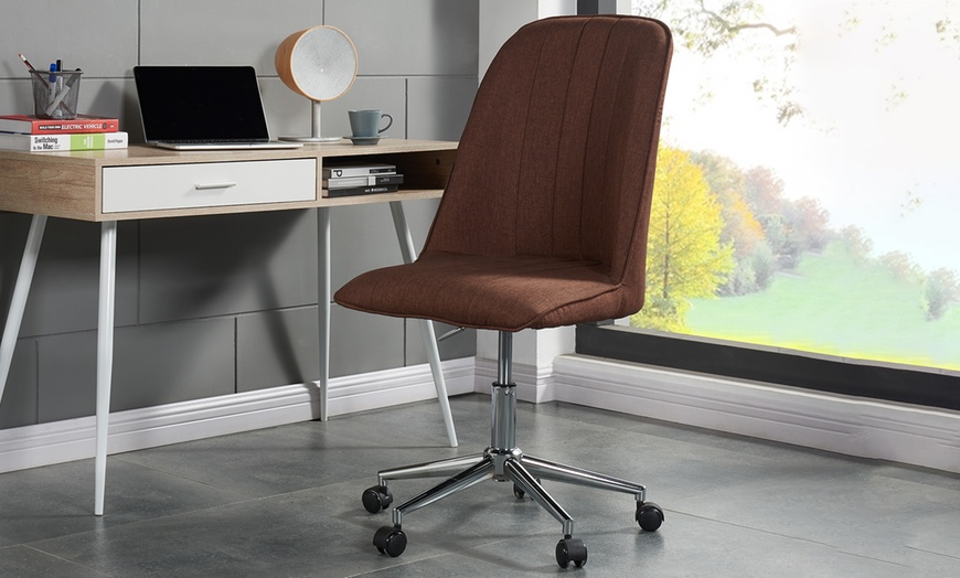 Image 3: Fabric Office Chair