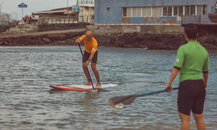 Clase de paddlesurf de 90 minutos para 1 o 2 personas