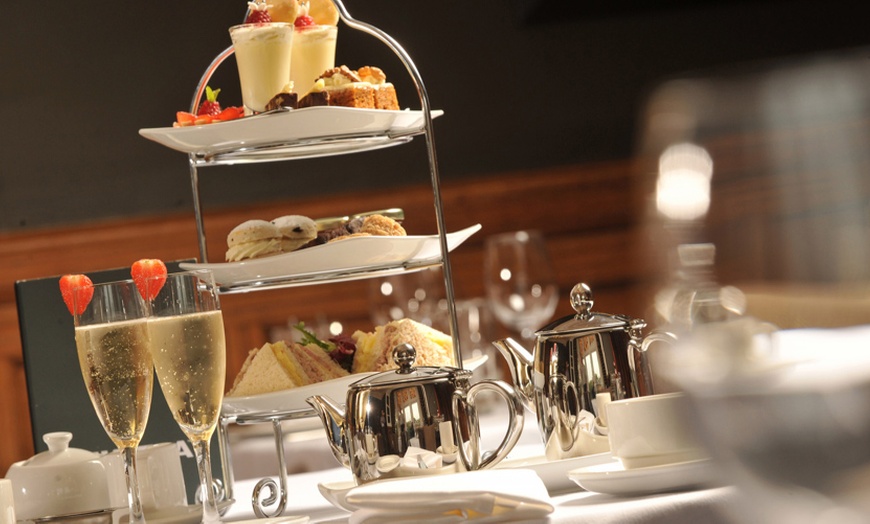 Image 1: Afternoon Tea and Bubbly for Two