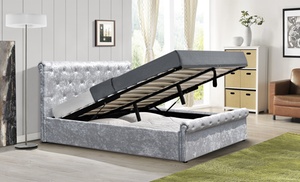 Macy Ottoman Bed Frame with Optional Mattress