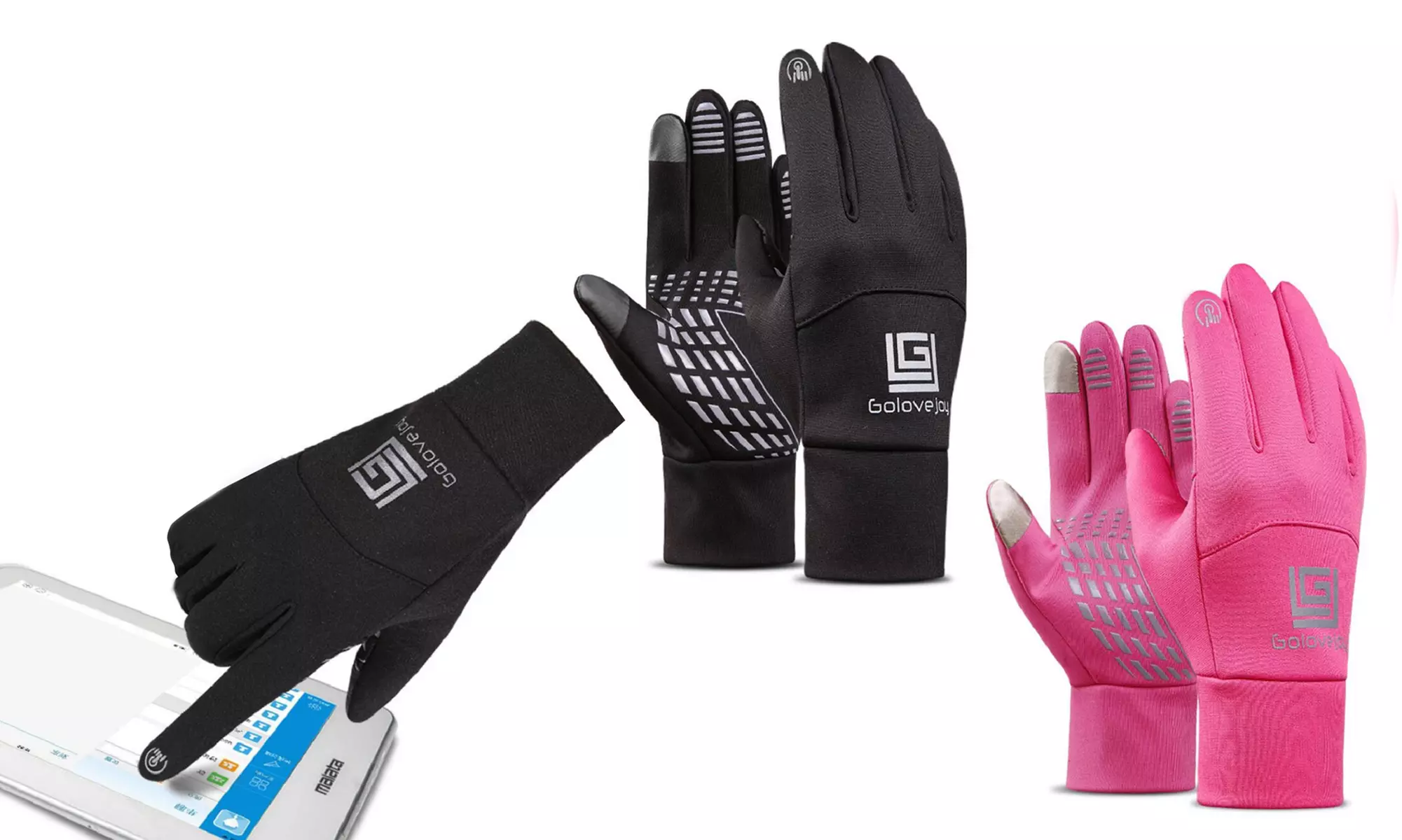 Guanti touch screen disponibili in 2 colori e 4 taglie - Primary Image