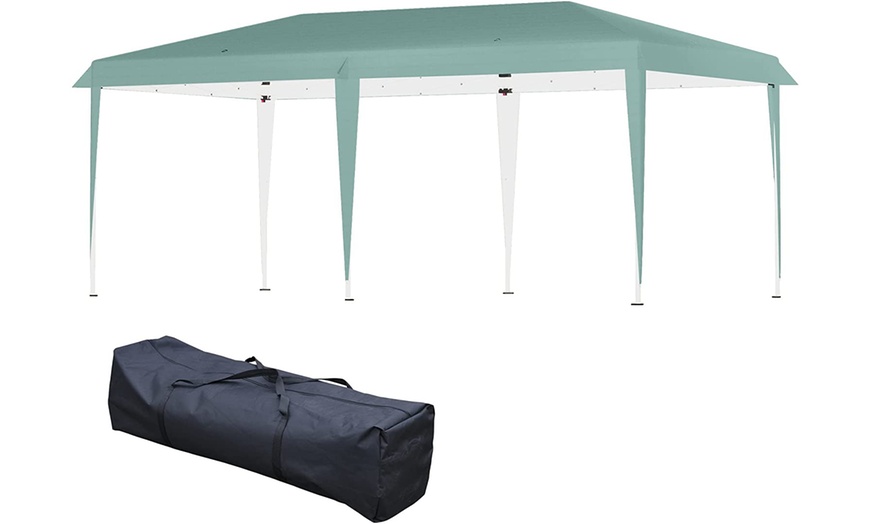 Image 1: Outsunny Portable Pop-Up Gazebo