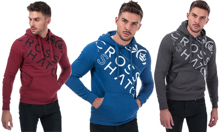 crosshatch hoodie mens