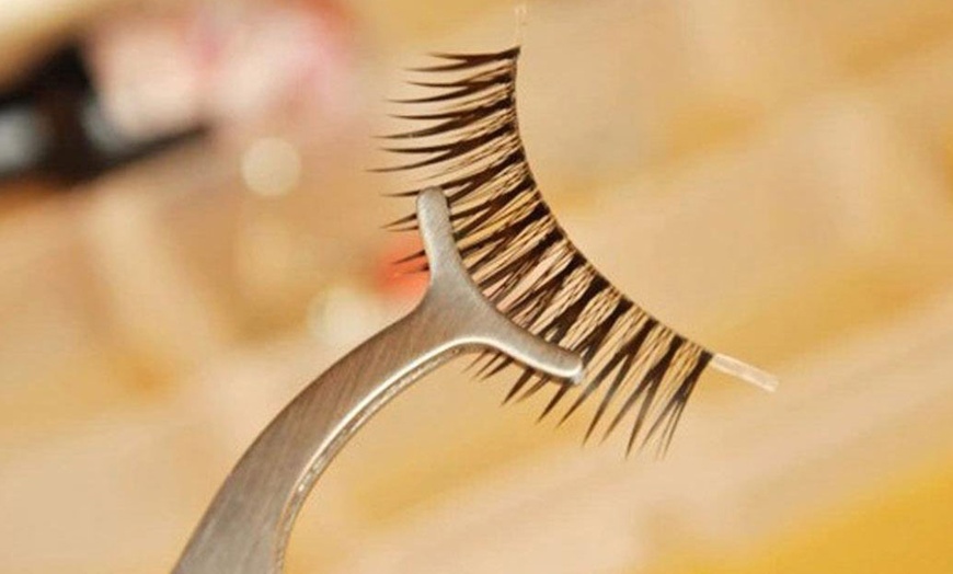 Image 3: False Eyelashes Clip Tweezers