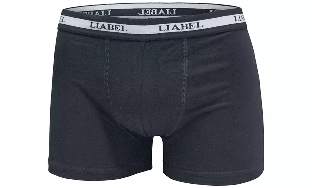 Lot de 6 sous-vêtements pour hommes en coton élastique Liabel