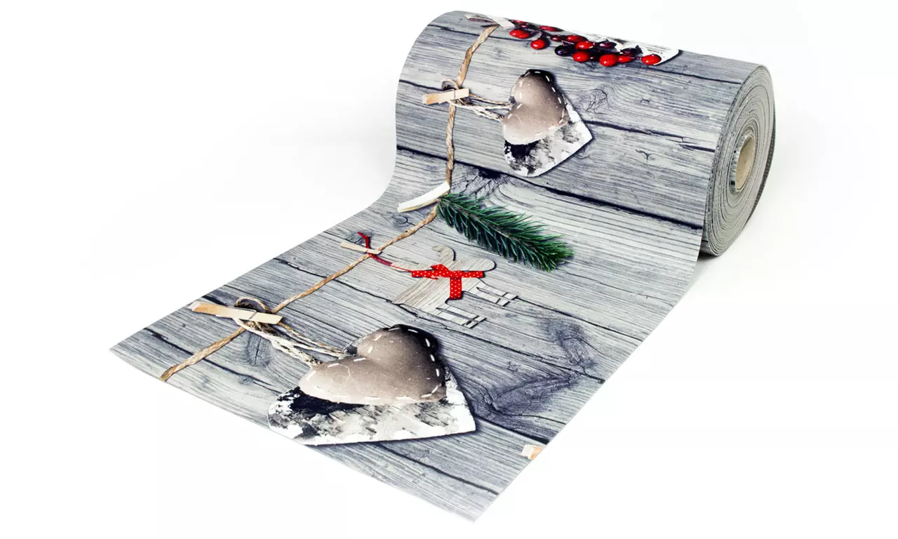 Tappeto passatoia a tema natalizio