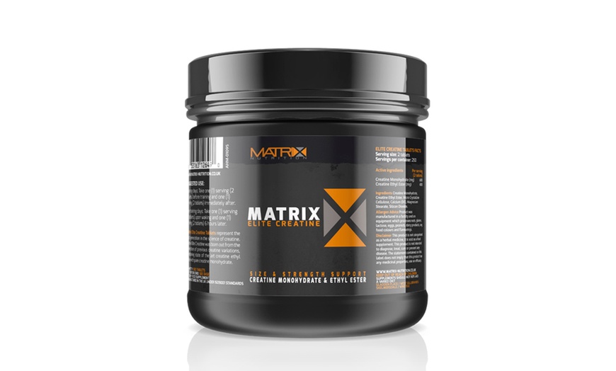 Image 2: Matrix Elite Creatine Tablets