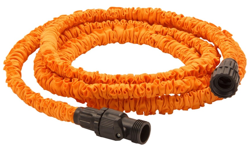 Image 4: 50ft Stretch Garden Hose