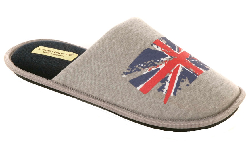 Image 3: Men's Union Jack 3D Slippers