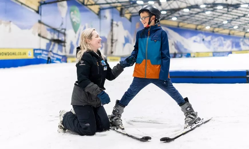 Image 14: Ski or Snowboard Lesson at The Snow Dome