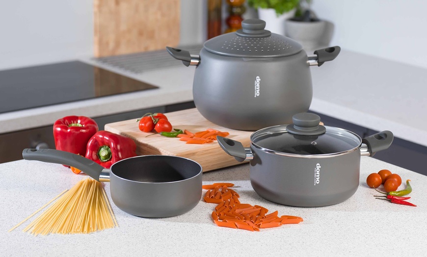 Image 3: Domo Cucina Italiana Cookware Set