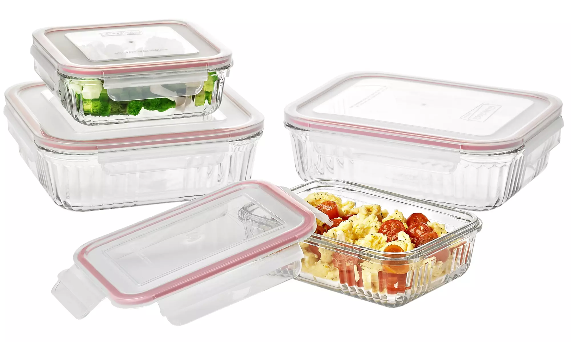 Sets de conservation hermétiques Glasslock, compatible four - Primary Image