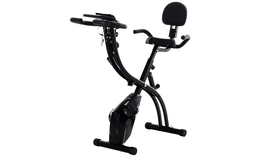 Image 8: HomCom Exercise Bike