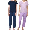 Image 6: Women's Super-Soft Pajama Set. Plus Sizes Available (4-Piece)