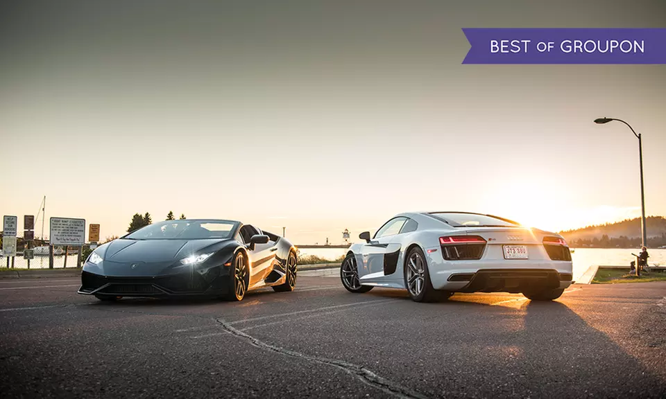 $166 for 2.5-Hour Fantasy Driving Experience with Lunch, Swag Bag, and T-Shirt from Auto Vault ($499 Value)  - Primary Image
