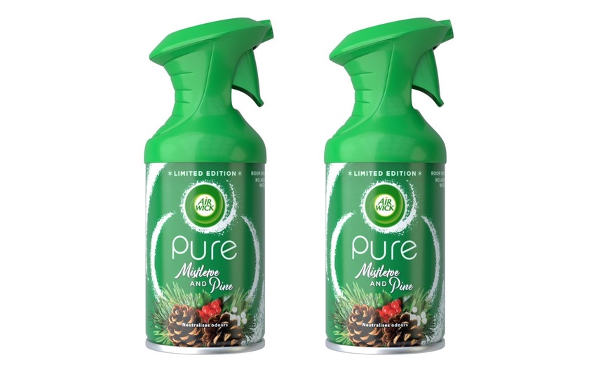 Image 1: Air Wick Pure Mistletoe and Pine