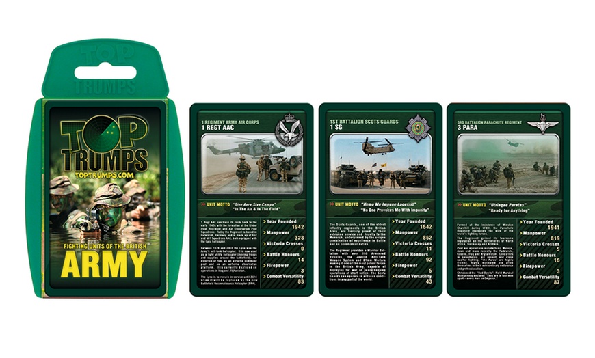 Image 2: Top Trumps Military Triple Pack