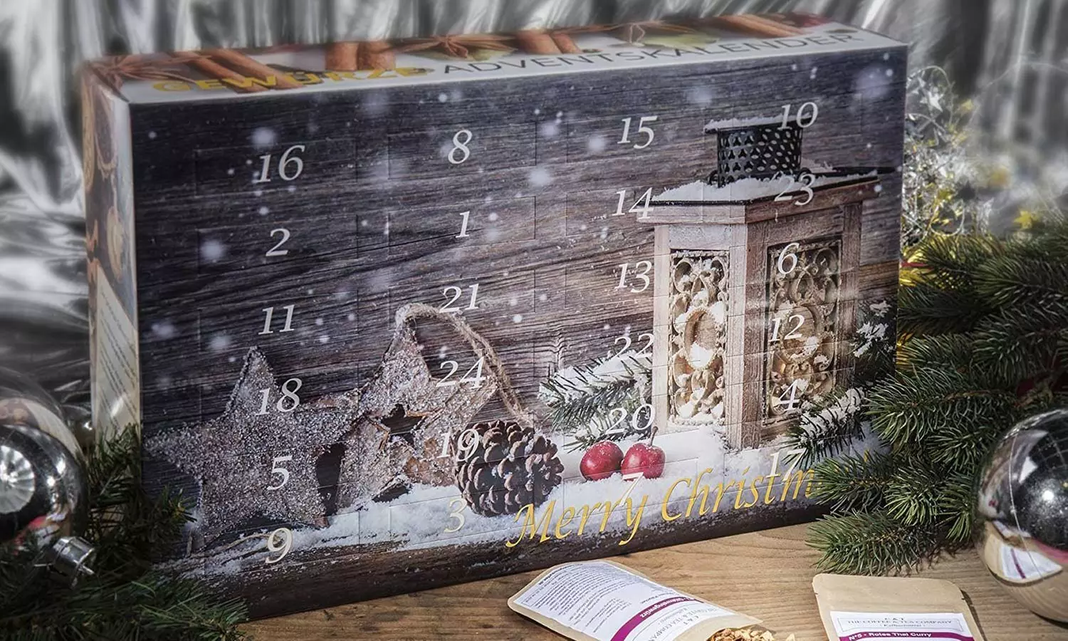 Gewürze-Adventskalender mit 24 aromatischen Gewürzspezialitäten für Feinschmecker und Genießer - Primary Image
