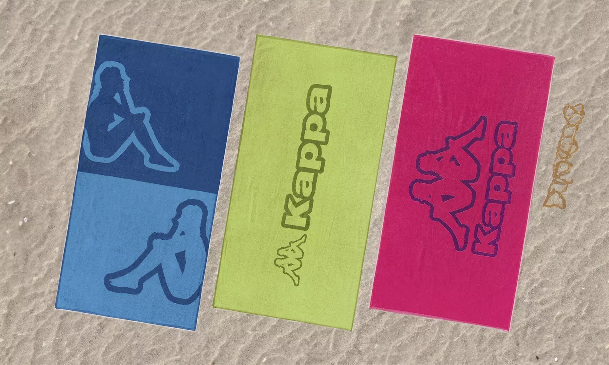 Telo mare in spugna Kappa