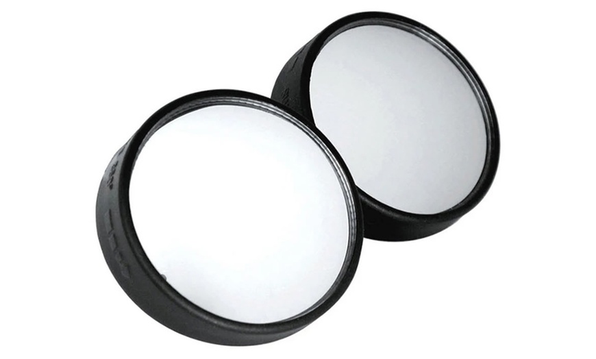 Image 3: Convex Blind Spot Mirrors Set