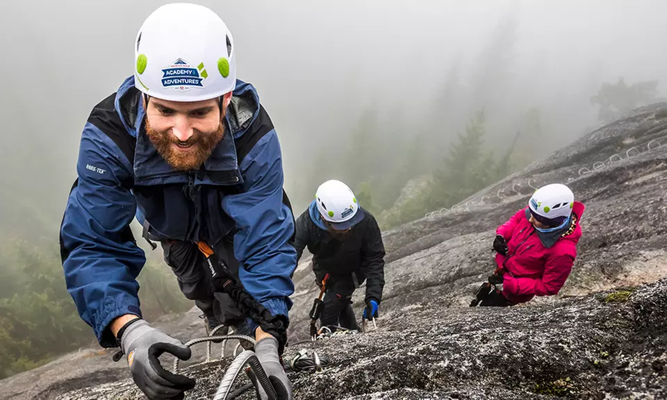 Via Ferrata Tour for Two or Four at Mountains Skills Academy & Adventures (Up to 30% Off) - Primary Image