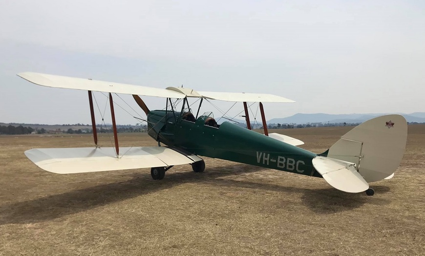 Image 3: Vintage Airplane Flight