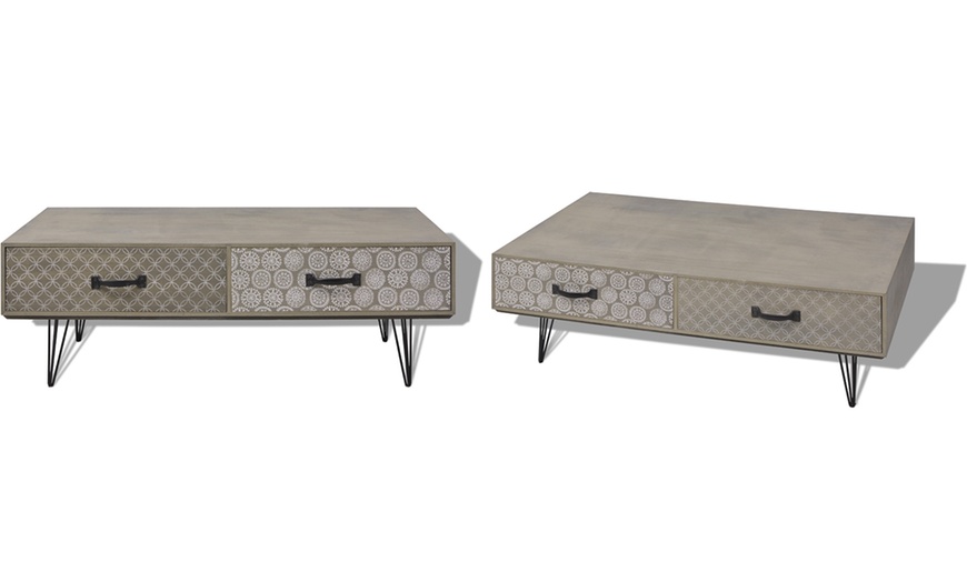 Image 14: Retro-Style Console Table