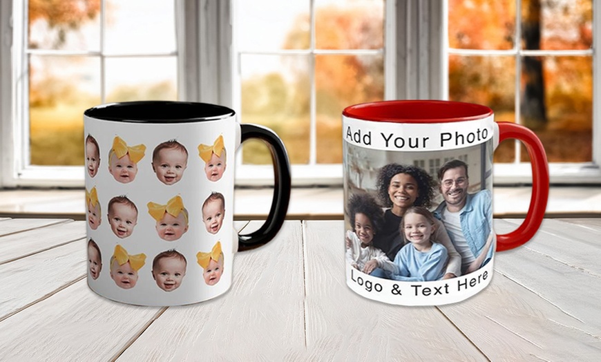 Image 5: Personalisierbare Foto-Tasse im Design nach Wahl