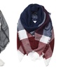 Image 11: 1x oder 2x karierter Oversize-Schal für Damen