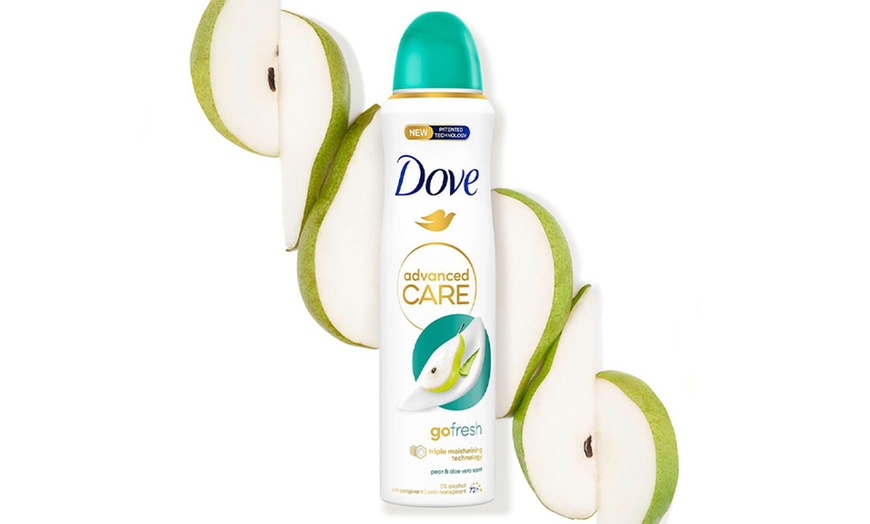 Image 11: Dove Advanced Care Go Fresh Antiperspirant Deo 6 Pack of 200ml