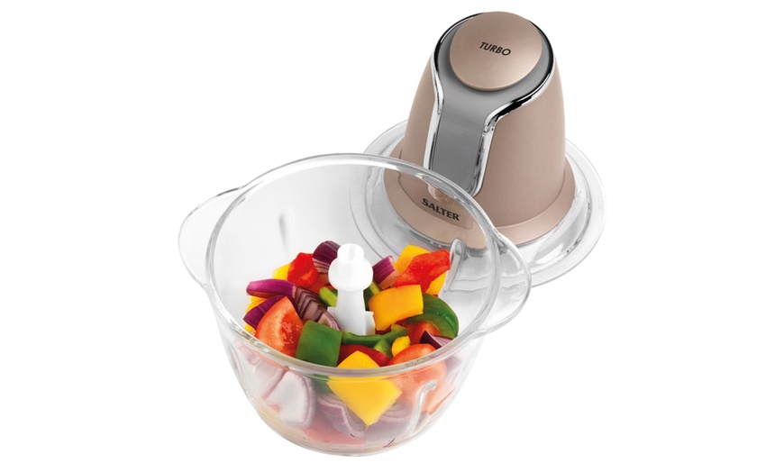 Image 6: Electric Glass Food Chopper