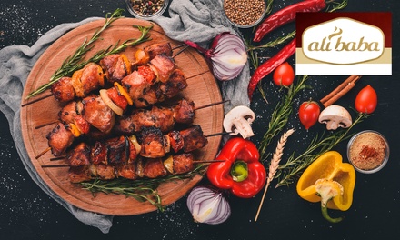 $15 Voucher to Spend on Delicious Kebabs and Drink - Ali Baba Canberra CBD